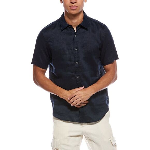 Theory Other - Theory Mens  Irving Linen Shirt, Blue